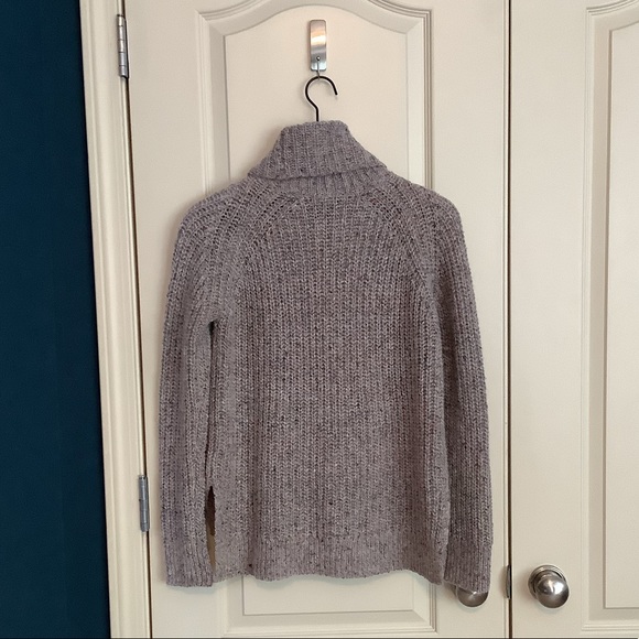 Madewell Colorfleck Ribbed Turtleneck Sweater XXS - Picture 2 of 4